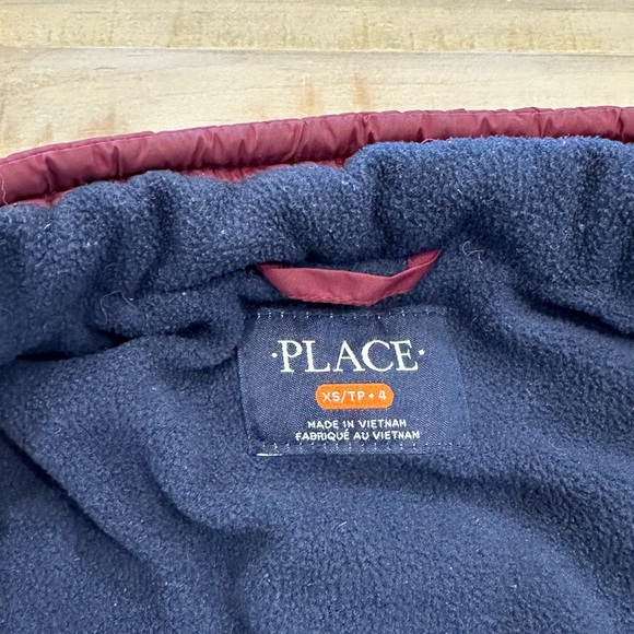 Children’s Place boys toddler vest colorblock puffer jacket - Picture 4 of 10